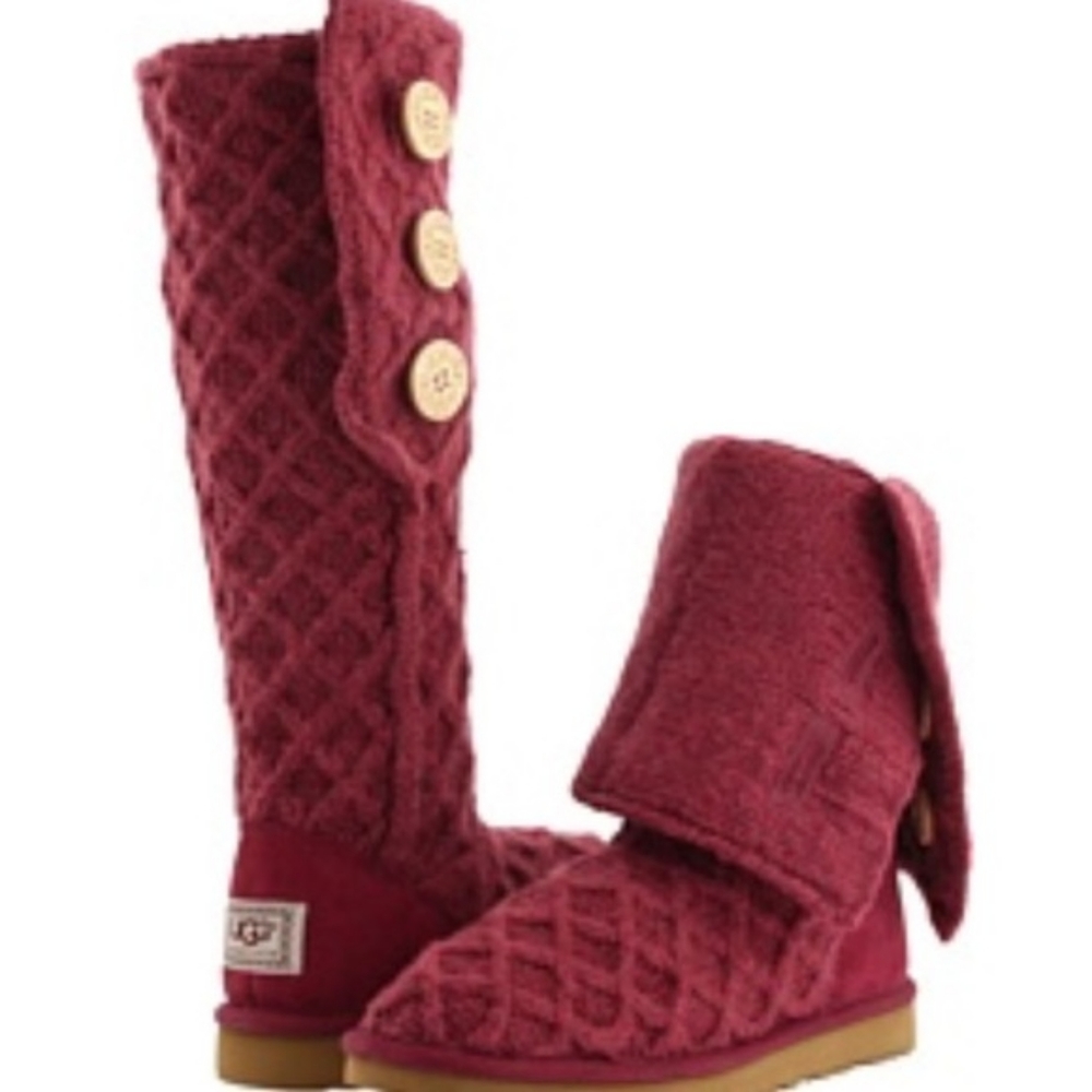 COPY - Ugg Cardy Lattice Boot size 9